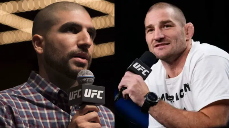 Sean Strickland and Ariel Helwani Exchange Heated Words Over Manufactured Feud at UFC 328
