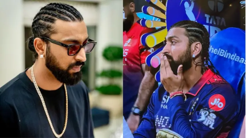 'Motivated by Jofra Archer' - Fans react to Krunal Pandya's new hairstyle against RCB in IPL 2026