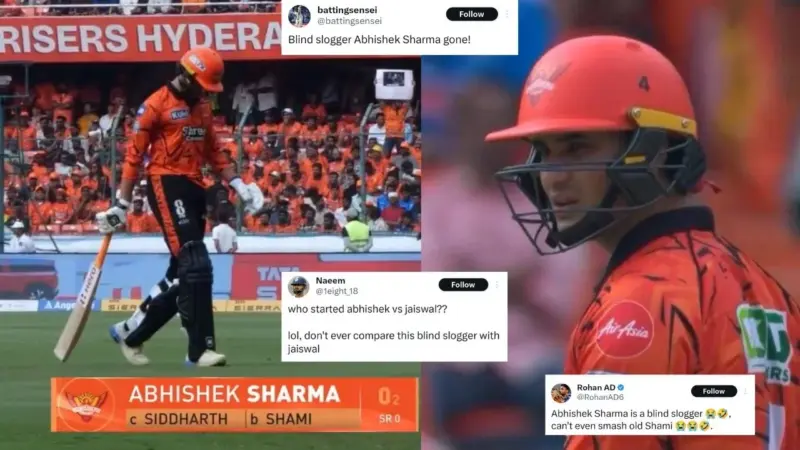 "Mohammad Amir was right": Abhishek Sharma slammed and labelled 'blind slogger' after duck vs LSG in IPL 2026