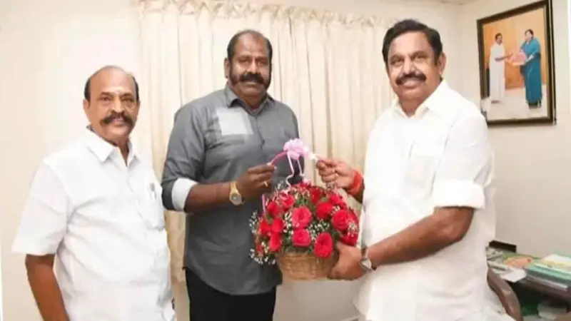 தேமுதிகவில் நடந்த மாற்றம்?; கட்சியில் இருந்து விலகி அதிமுகவில் இணைந்த மீசை ராஜேந்திரன்!