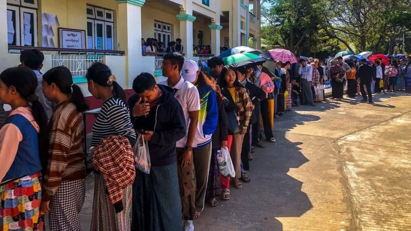 In Myanmar's election, 'voting out of fear, not hope'