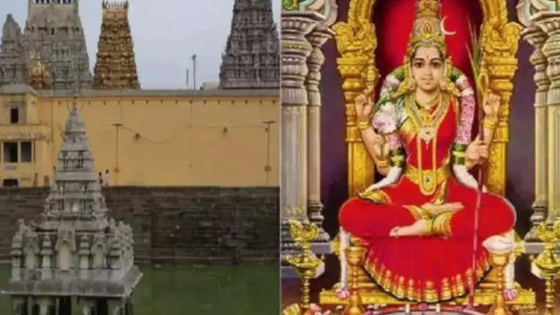 unknown Kanchipuram temple காஞ்சி காமாட்சி தெரியும்.காஞ்சி கௌசிகீசகி பற்றி தெரியுமா?