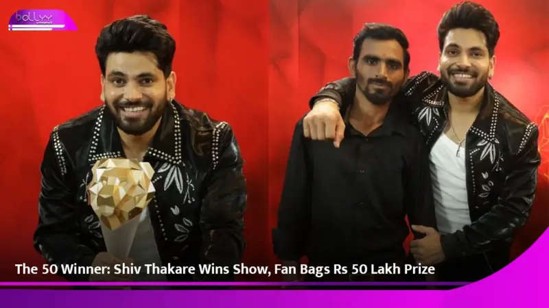 The 50 Winner: Shiv Thakare Wins Show, Fan Bags Rs 50 Lakh Prize