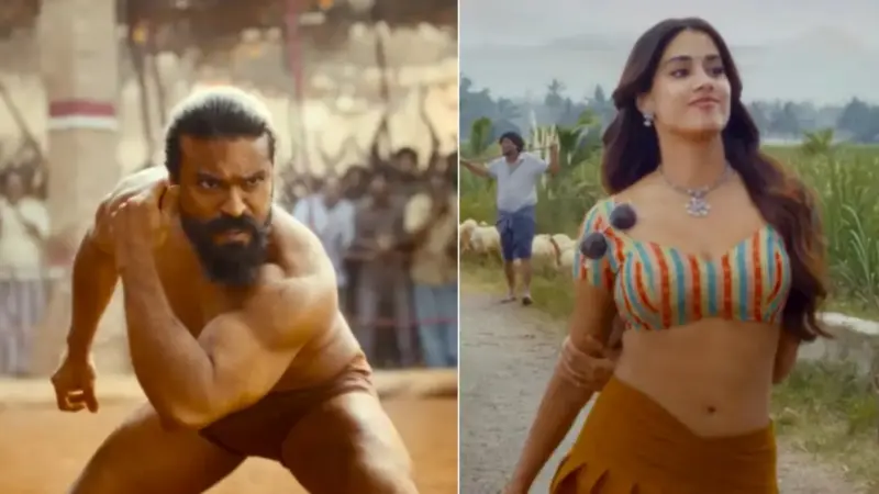 Peddi Trailer: राम चरण की 'पेद्दी' का ट्रेलर रिलीज, जान्हवी कपूर से ज्यादा इन दो स्टार्स ने लूटी लाइमलाइट