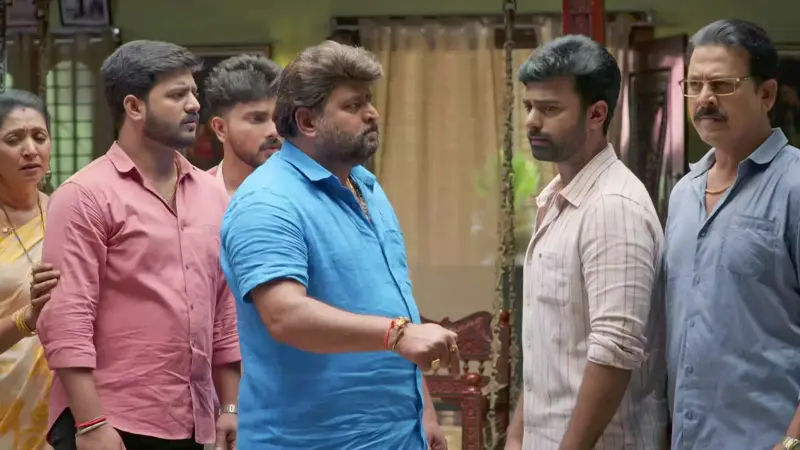 Illu illalu pillalu కన్నతండ్రిని నెట్టేసిన సాగర్ చెంపచెల్లుమనిపించిన రామరాజు