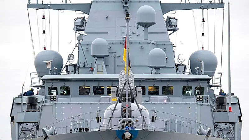 German minehunter heads to Mediterranean for possible Hormuz mission