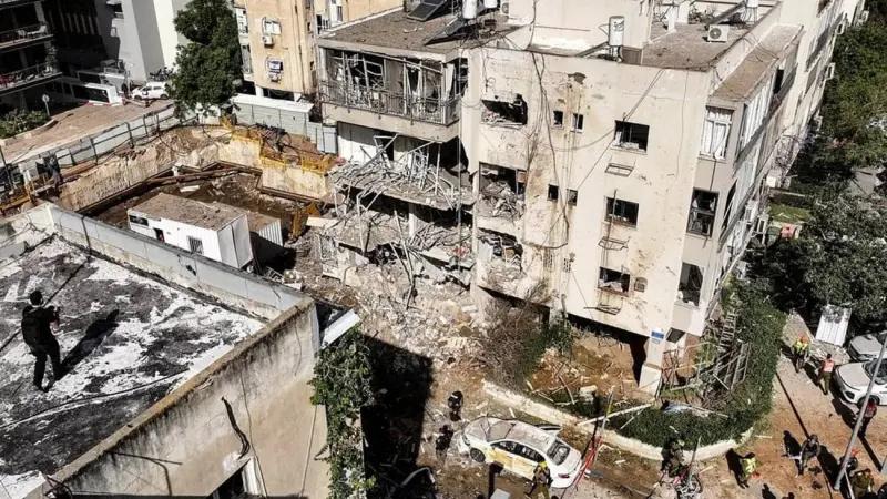 Missile strike hits Tel Aviv, several injured amid Iran-Israel tensions