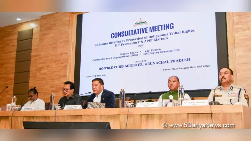 Pema Khandu assures long-term solutions on indigenous rights, ILP and demographic concerns