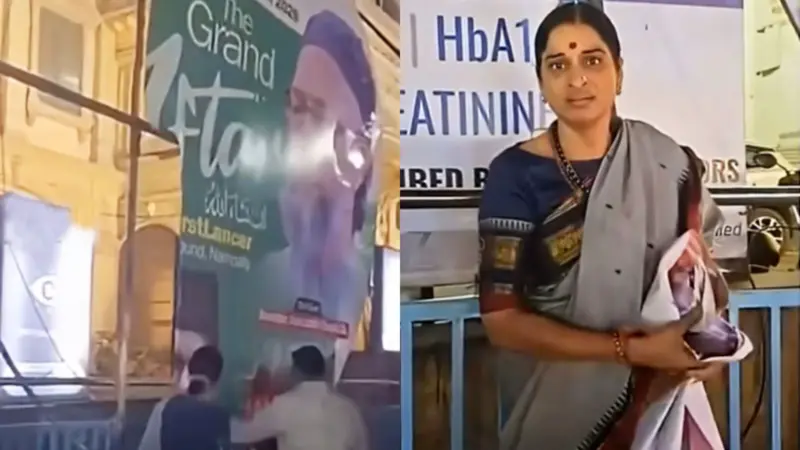 Iftar Flexis Row, BJP's Madhavilatha Under Heat