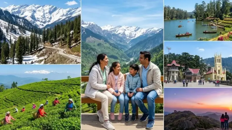 Travel Places: अप्रैल में फैमिली के साथ घूमने की है प्लानिंग? इन 5 ठंडी जगहों पर मिलेगा भरपूर सुकून