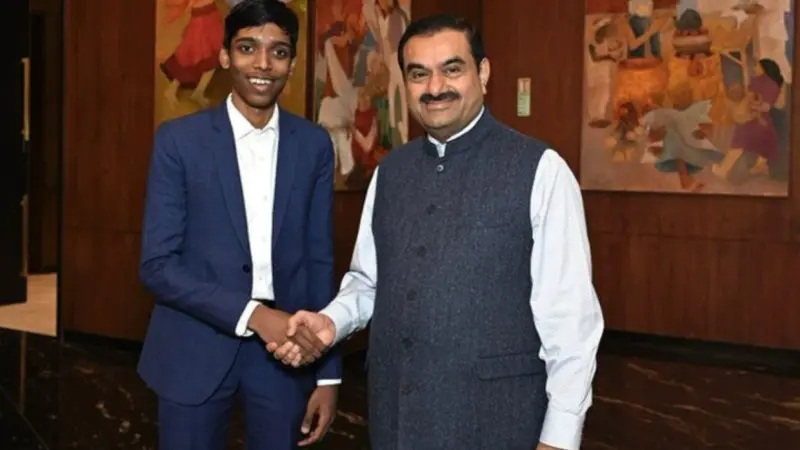 Gautam Adani: Praggnanandhaa's Success Inspires Young Indians