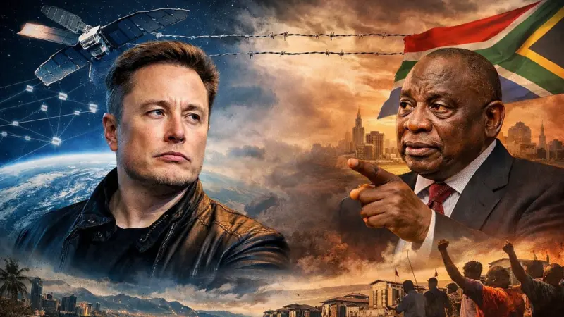 When power shifts, privilege protests: From Elon Musk's 'Starlink' to Coetzee's 'Disgrace' in South Africa