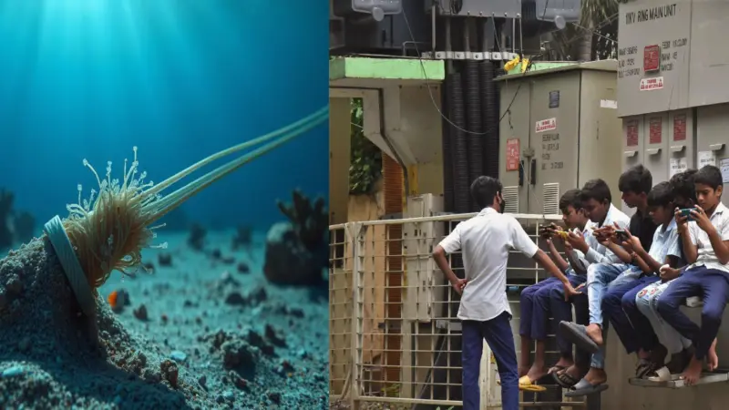 ಇರಾನ್ ಯುದ್ಧದಿಂದ ಭಾರತದಲ್ಲಿ ಇಂಟರ್ನೆಟ್‌ ಬಂದ್? ಸಮುದ್ರದೊಳಗಿನ ಕೇಬಲ್‌ಗಳಿಗೆ ಶುರುವಾಯ್ತು ಹೊಸ ಟೆನ್ಷನ್‌! ಎಷ್ಟು ಸುರಕ್ಷಿ