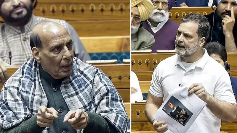 Rahul Gandhi, NDA spar over Gen Naravane's unpublished memoir in Lok Sabha