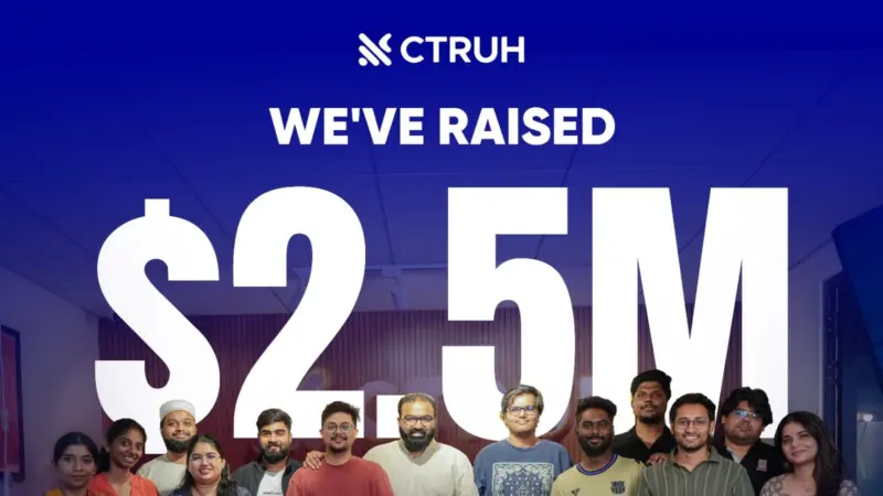 Bengaluru-based deep tech startup Ctruh raises $2.5 million