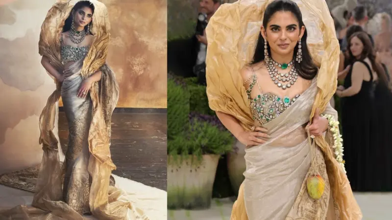 From 20 Years Old Mango To Blouse Crafted From Nita Ambani's Jewels: Isha Brings Family Heirlooms To Met Gala