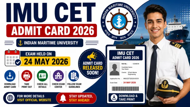 IMU CET Admit Card 2026