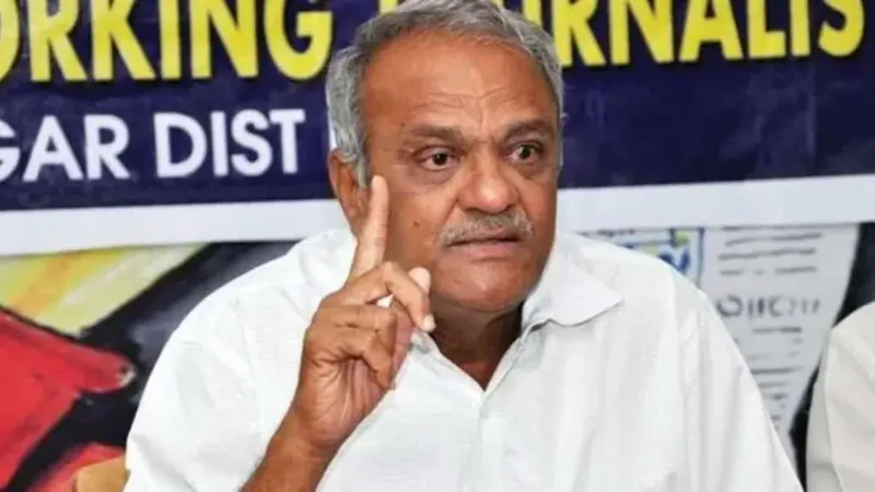 Surviving on fruits: CPI leader Narayana slams Centre over gas shortage