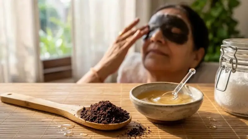 डार्क सर्कल्स के लिए वरदान है कैफीन, जानें इस्तेमाल करने का सही तरीका और फायदे