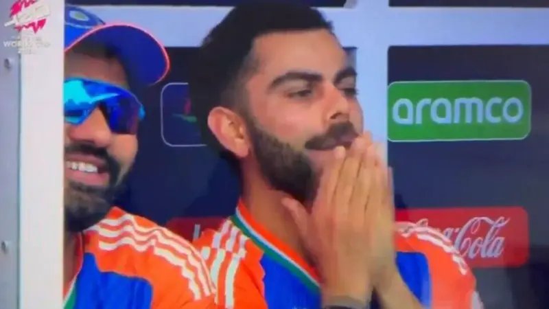 Watch: Virat Kohli, Rohit Sharma burst into laughter as Pakistan display poor fielding in IND vs PAK T20 World Cup match