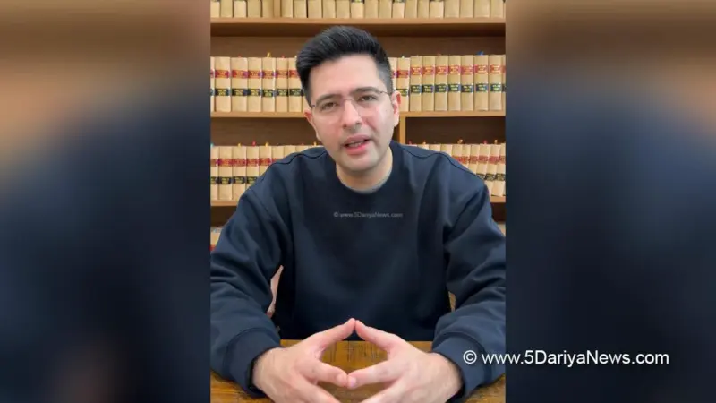 घायल हूं इसलिए और भी घातक हूं, आप के हर झूठ को करूंगा बेनकाब : राघव चड्ढा