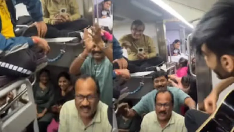 Viral Video: ರೈಲಿನಲ್ಲೇ ಮಿನಿ ಕನ್ಸರ್ಟ್: ಅಹಮದಾಬಾದ್-ಲಖನೌ ಪ್ರಯಾಣಿಕರಿಂದ ಫುಲ್ ಮಸ್ತಿ