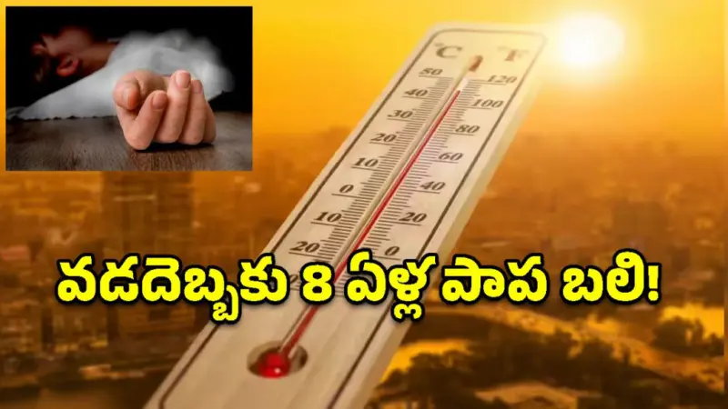 నాగన్‌పల్లిలో విషాదం.. వడదెబ్బకు 8 ఏళ్ల చిన్నారి బలి