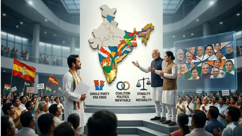 Coalition Governments in India: సంకీర్ణ ప్రభుత్వాలు ఎంత వరకు నిలబడతాయి.. దేశ చరిత్ర ఏం చెబుతోంది.