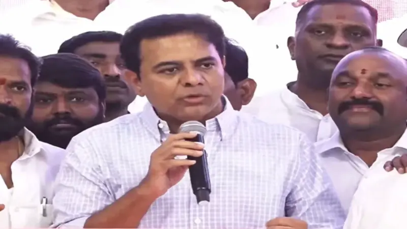 My Father Never Called Himself Jaati Pitha: KTR