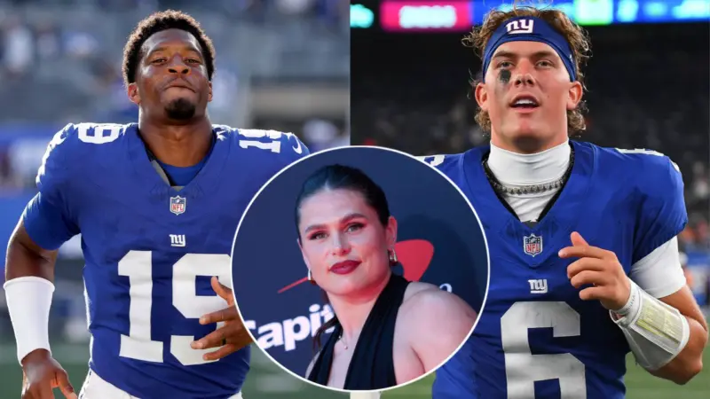 Rugby Star Ilona Maher Humbled Jaxson Dart & Jameis Winston At Cam Skattebo's Super Bowl Party