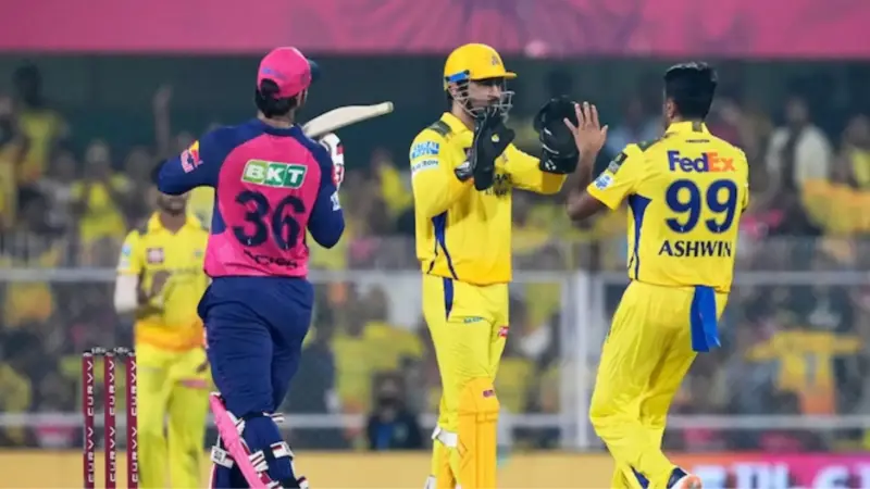 Rajasthan Royals vs Chennai Super Kings IPL Head to Head Records and Stats - Indian Premier League 2026