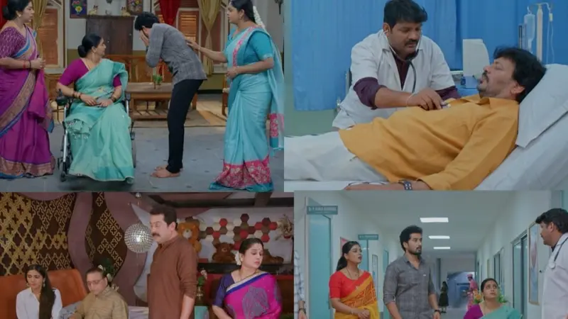 Karthika Deepam 2 Today Episode: శ్రీధర్ గుండెపోటు నిజం దాచిన కార్తీక్- లాగిపెట్టి కొట్టిన కాంచన- డాక్టర్ మాటలతో షాక్