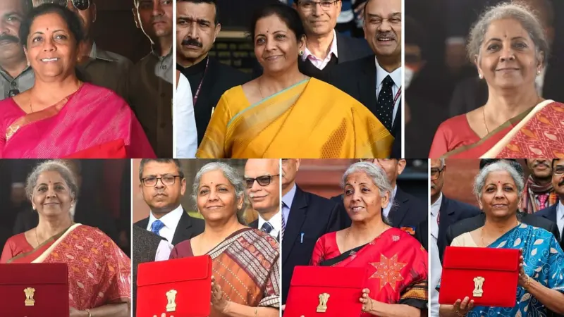 Union Budget 2026 | From 2019-2025: A look at FM Nirmala Sitharaman's choice of sarees over the years