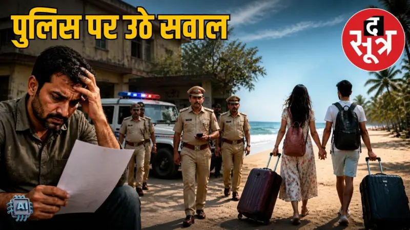 लवर के साथ गोवा भागी पत्नी, पति की शिकायत पर तलाश में गई पुलिस पर 65 हजार खर्च कराने का आरोप