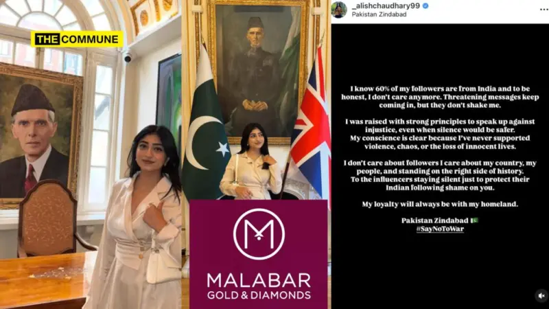Kerala-Based Malabar Gold & Diamonds Threatens Activists With Legal Notice For Highlighting Its Collaboration With Pakistani Influencer Who Called Operation Sindoor 'As Cowardly'