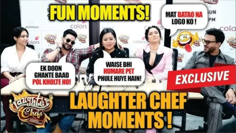Laughter Chefs 2: Bharti, Vicky-Ankita, Aly Goni, and Reem Share Fun-Filled Moments
