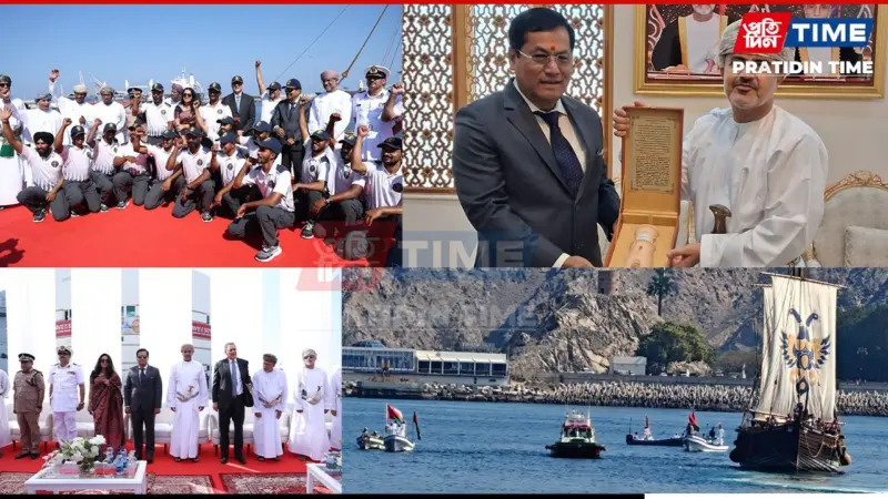 INSV Kaundinya Reaches Muscat, Reviving 5,000-Year-Old India-Oman Maritime Ties