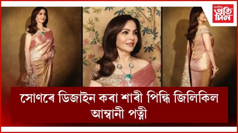 বিদেশত 'দেশী লুক'ত নীতা আম্বানী