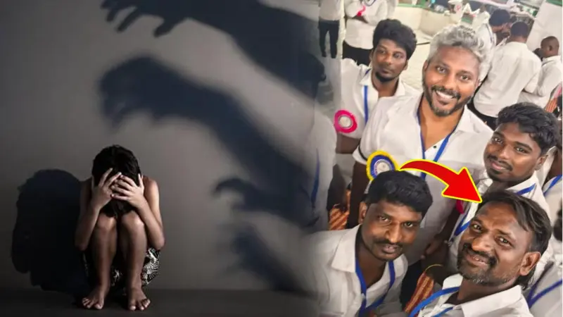 பெண்கள் பாதுகாப்பின் லட்சணம்... வாக்குப்பதிவு நாளில் சிறுமிக்கு பாலியல் தொல்லை.. TVK நிர்வாகி கைது!
