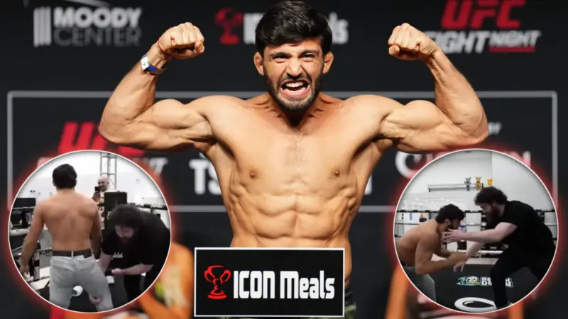 "Grip Strength is Crazy" - Arman Tsarukyan Humbles Physically Bigger Streamer in $20K Challenge