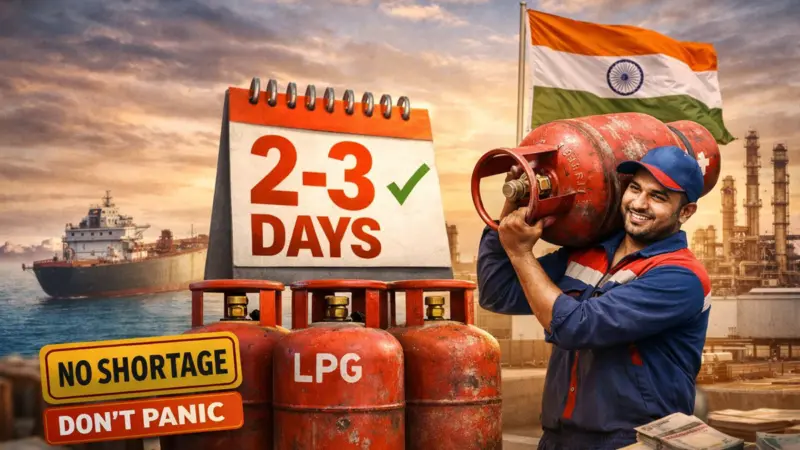 No LPG Shortage: Centre Assures Cylinder Delivery Within 2-3 Days, Urges People Not to Panic