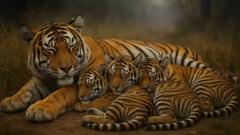 कान्हा में भूख, बीमारी और बेबसी से उजड़ गया बाघ परिवार! 9 दिनों में बाघिन अमाही समेत 4 शावकों की मौत