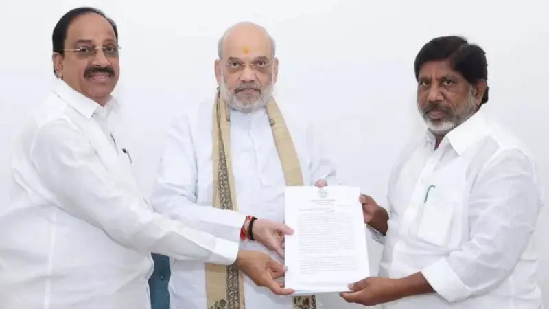 ఆంధ్రా 5 గ్రామాలు తెలంగాణలో కలపాలని.. అమిత్ షాకు మంత్రి తుమ్మల లేఖ