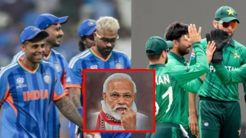 PM MODI: పాకిస్తాన్ ప్లేయర్లకు మోడీ షాక్‌..వాళ్ల నీడ కూడా ఇండియాపై పడొద్దు !