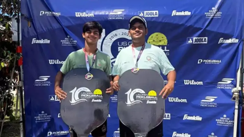 Arjun, Aditya clinch India's first gold at US Open Pickleball Championship
