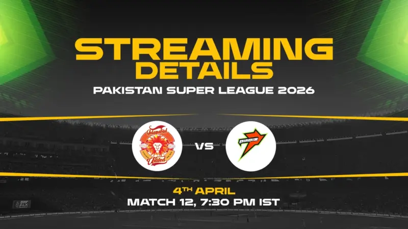 PSL 2026: RAP vs ISL Match 12 - Probable Playing XI, Pitch Report, Live Streaming Details