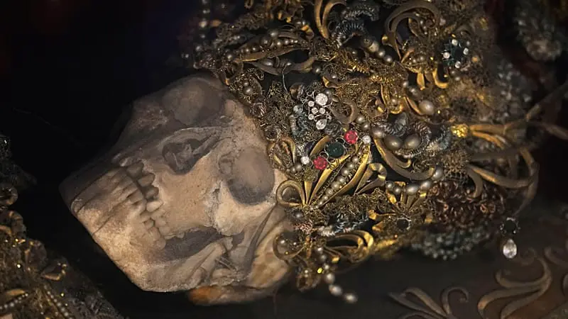 The gilded dead: Germany's eerie catacomb saints revealed