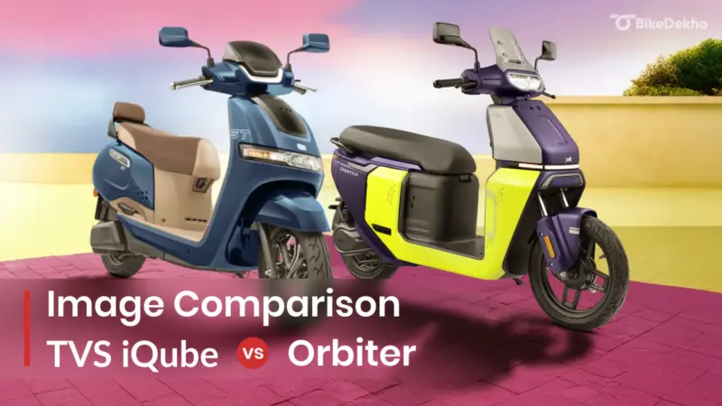 Best EV Scooter Under Rs 1 lakh: TVS Orbiter vs TVS iQube Base Variant In Pics