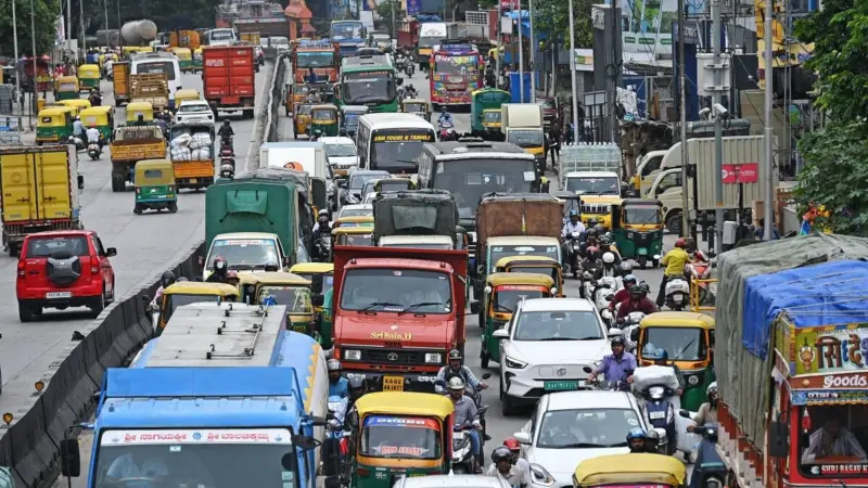 Bengaluru tops list of most congested cities in India; Mumbai is second