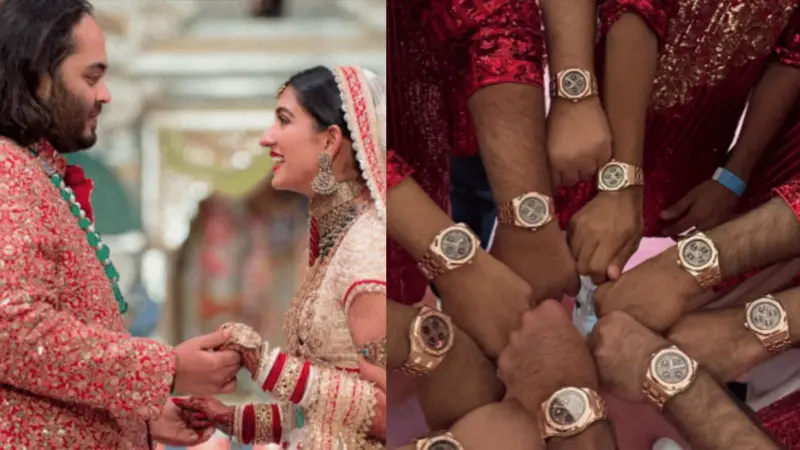 Anant Ambani gifts customised luxury watches worth Rs 2 cr to groomsmen
